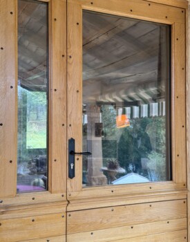 Porte fermière bois